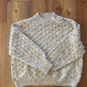 NWOT Misha and Puff Autumn Confetti Sweater SMALL worn once